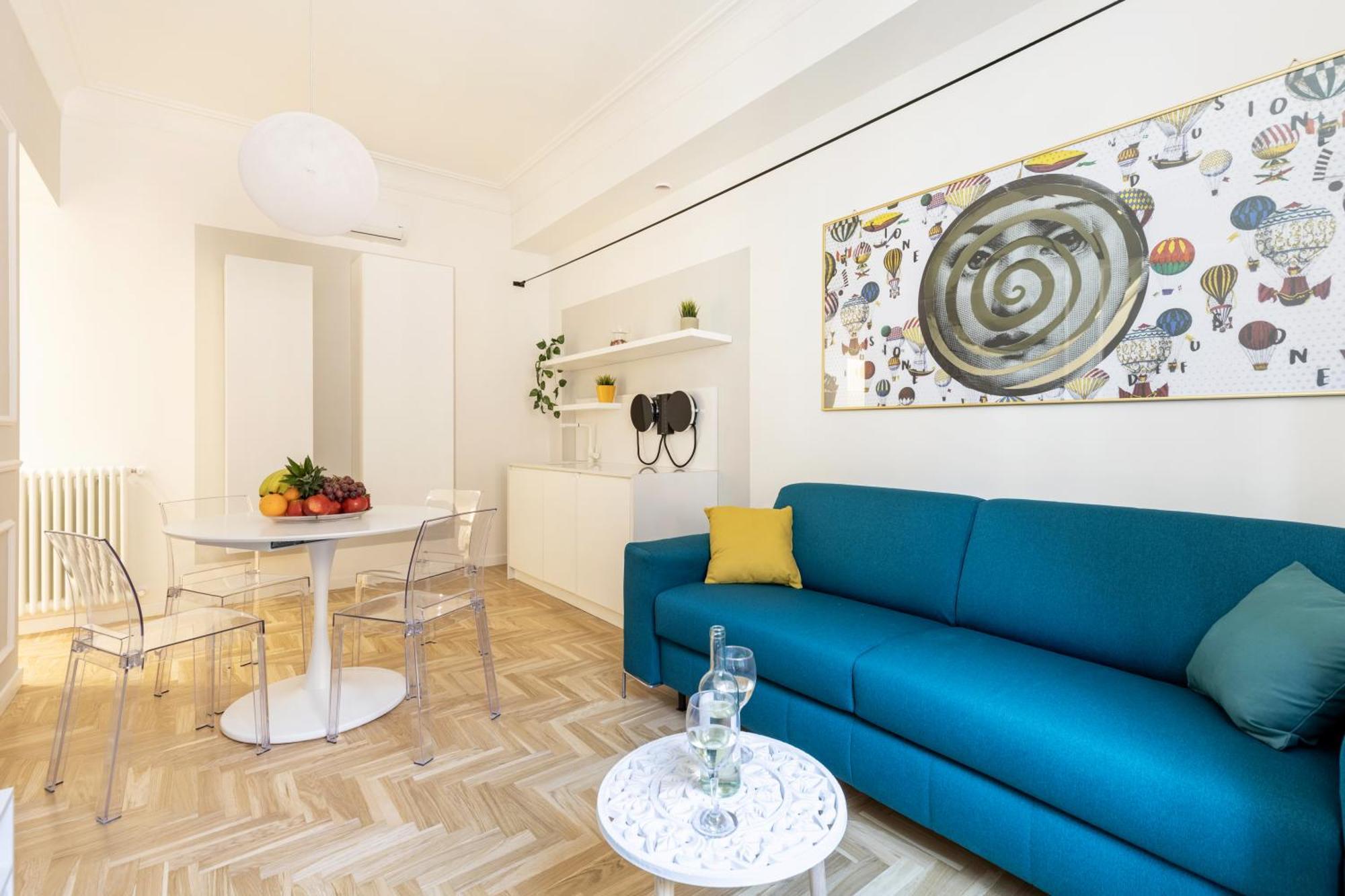 Hostly-puccini Luxury Home-near Colosseum & Trevi Appartamento *